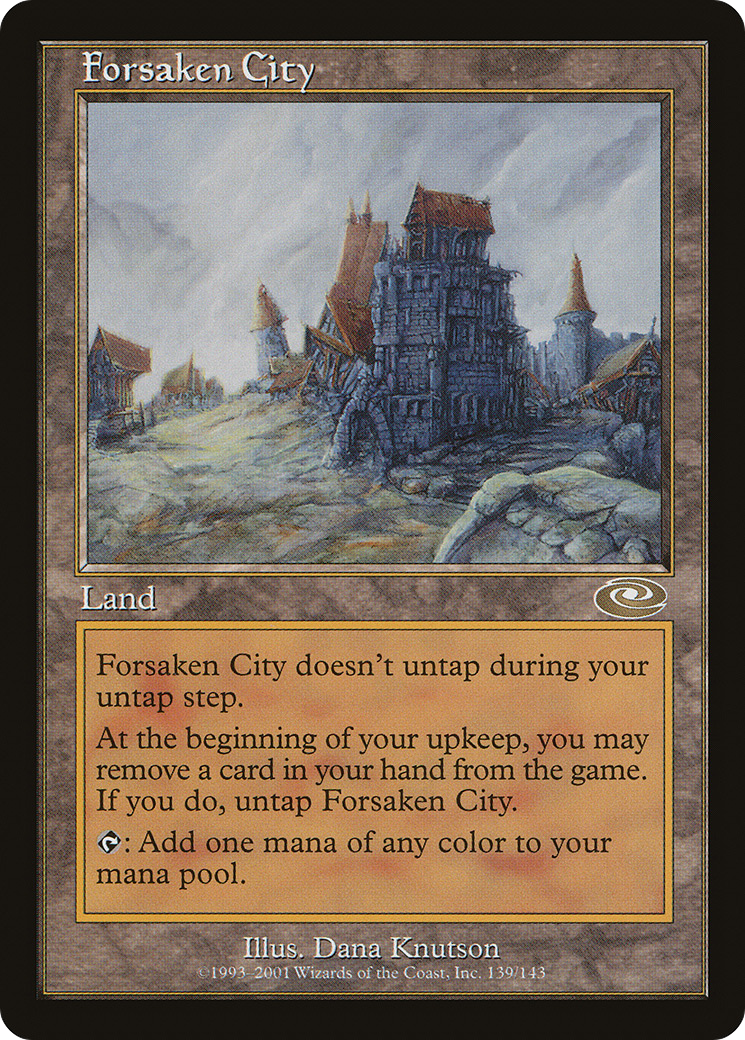 Forsaken City (139) Foil - Planeshift