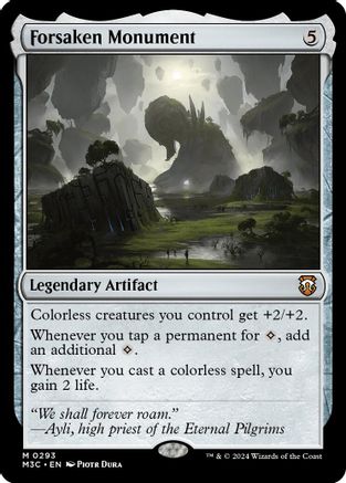 Forsaken Monument (293) Ripple Foil - Commander: Modern Horizons 3