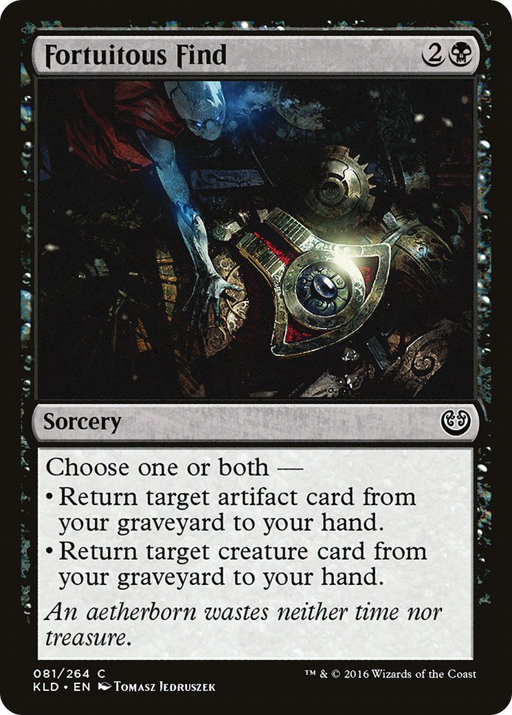 Fortuitous Find (081) Foil - Kaladesh