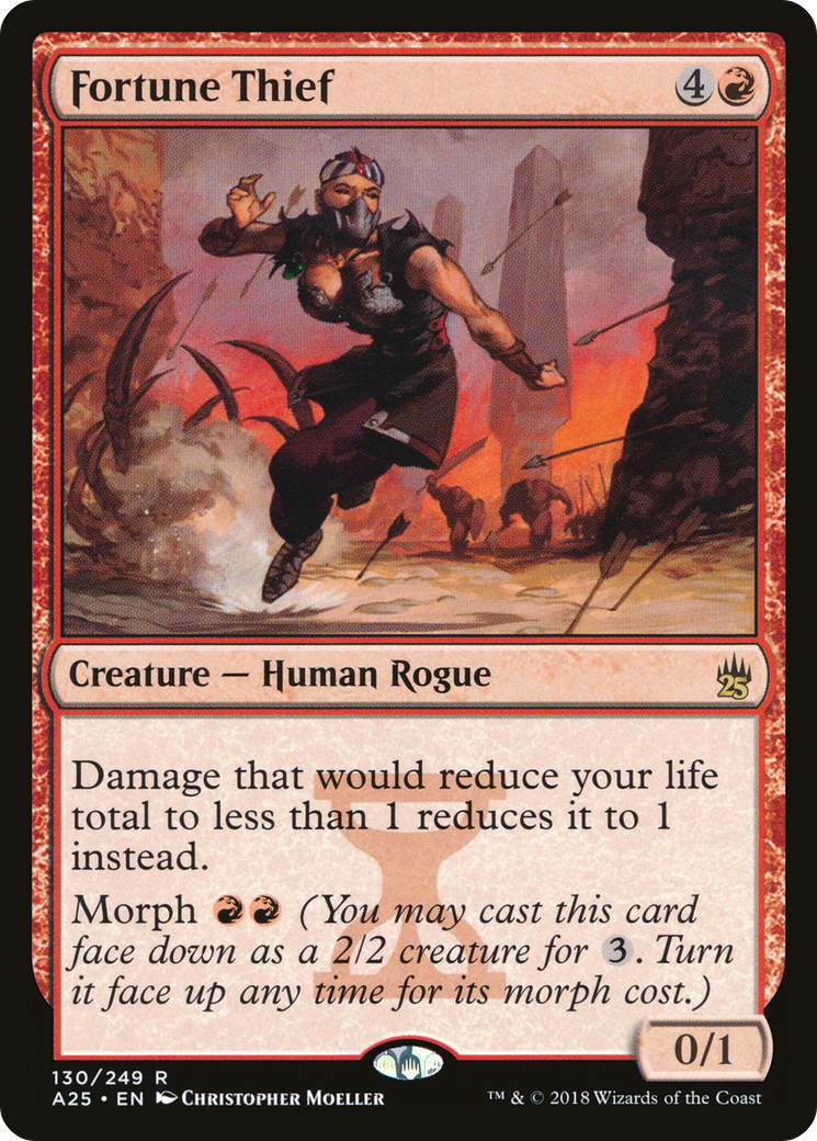 Fortune Thief (130) Foil - Masters 25