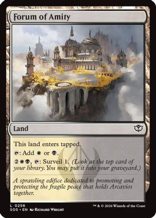 Forum of Amity (256) Foil - Secrets of Strixhaven