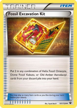 Fossil Excavation Kit (101) - Fates Collide