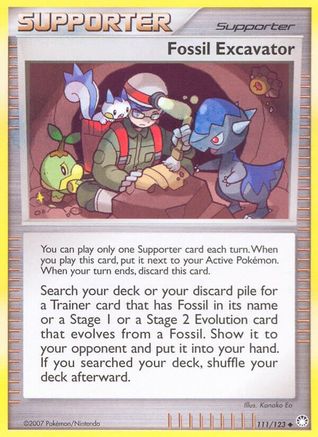 Fossil Excavator (111) - Mysterious Treasures