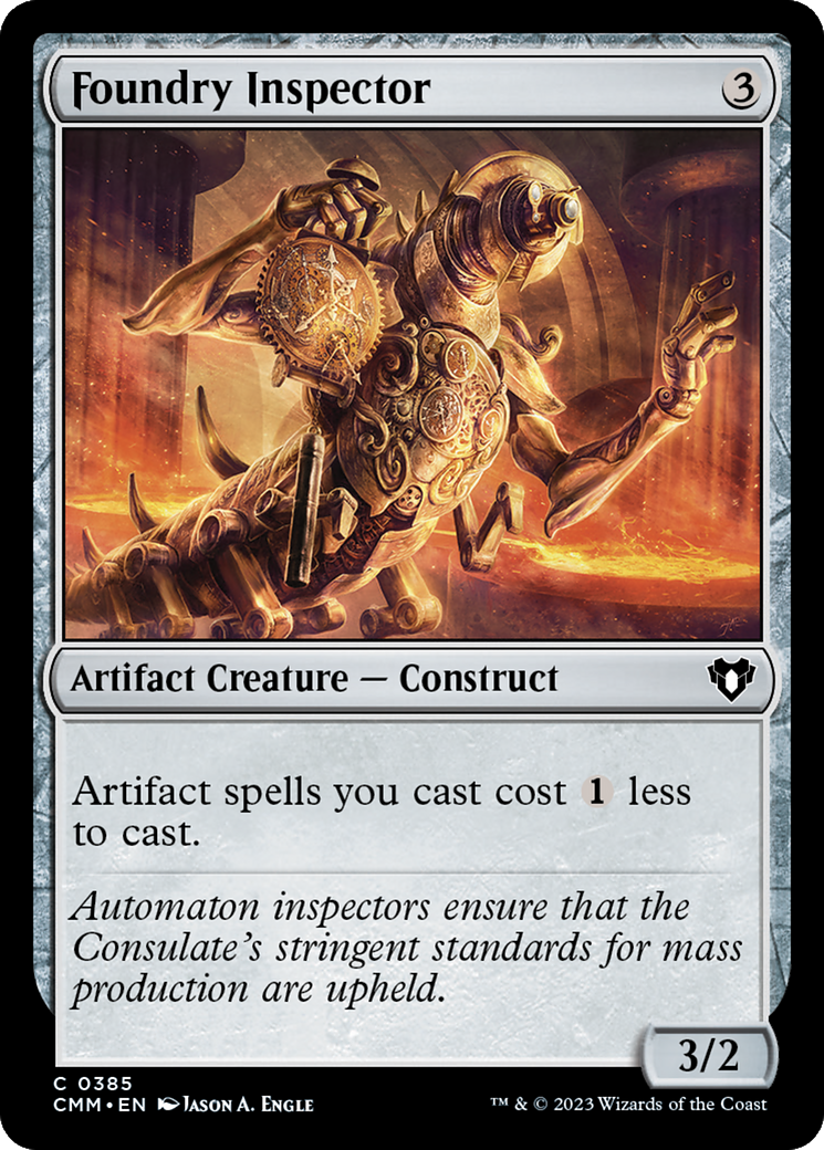 Foundry Inspector (385) - Commander Masters