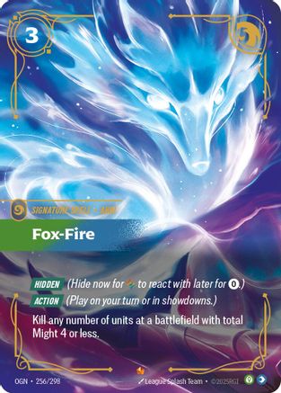 Fox-Fire (256) Foil - Origins