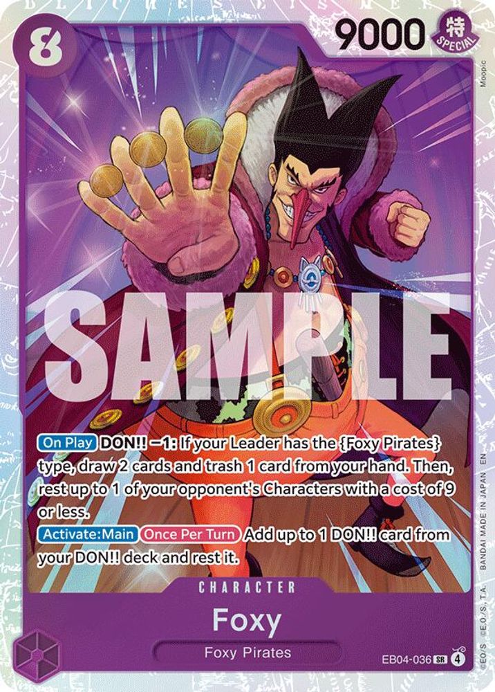 Foxy (EB04-036) Foil