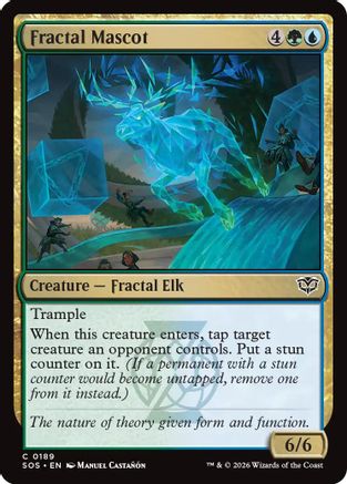 Fractal Mascot (189) Foil - Secrets of Strixhaven