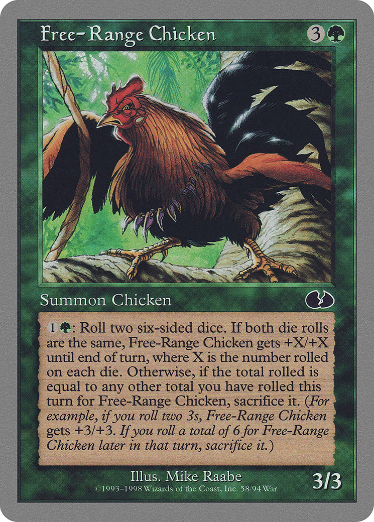 Free-Range Chicken (058) - Unglued