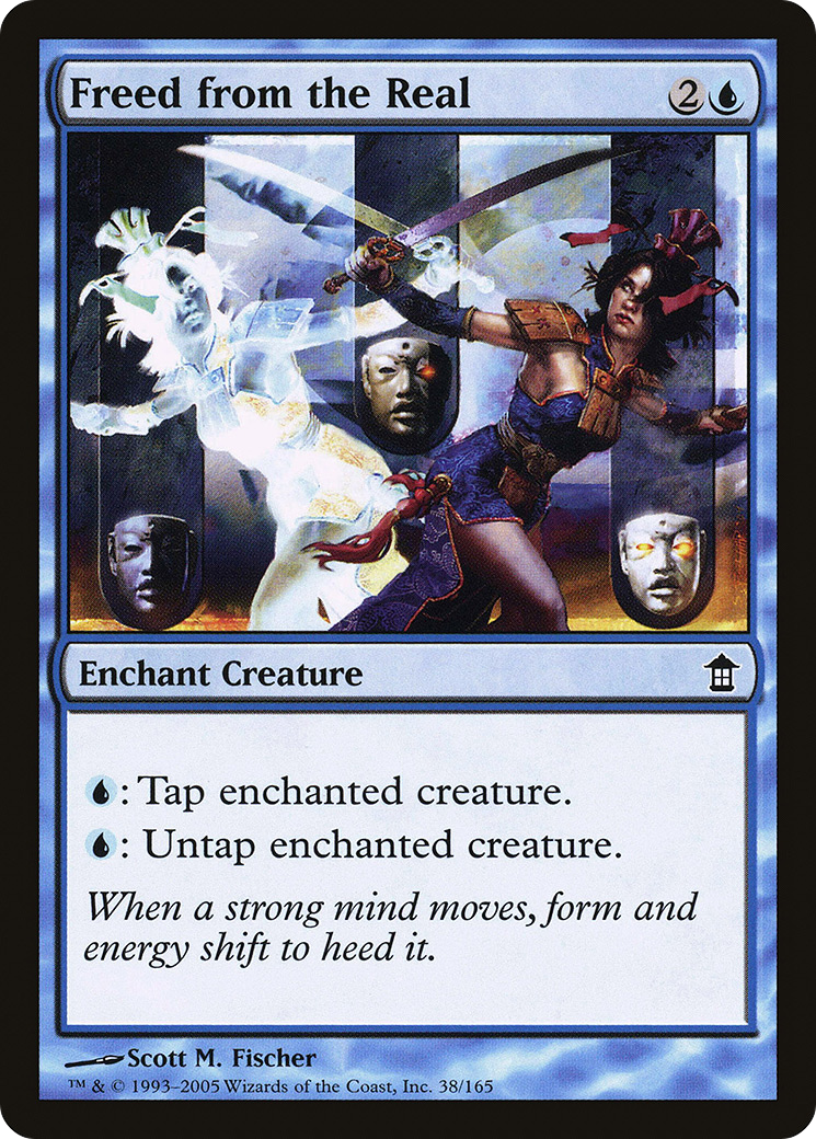 Freed from the Real (038) Foil - Saviors of Kamigawa
