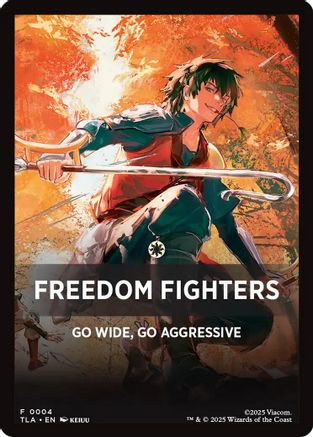 Freedom Fighters (Jumpstart Front Card) (004) - Avatar: The Last Airbender