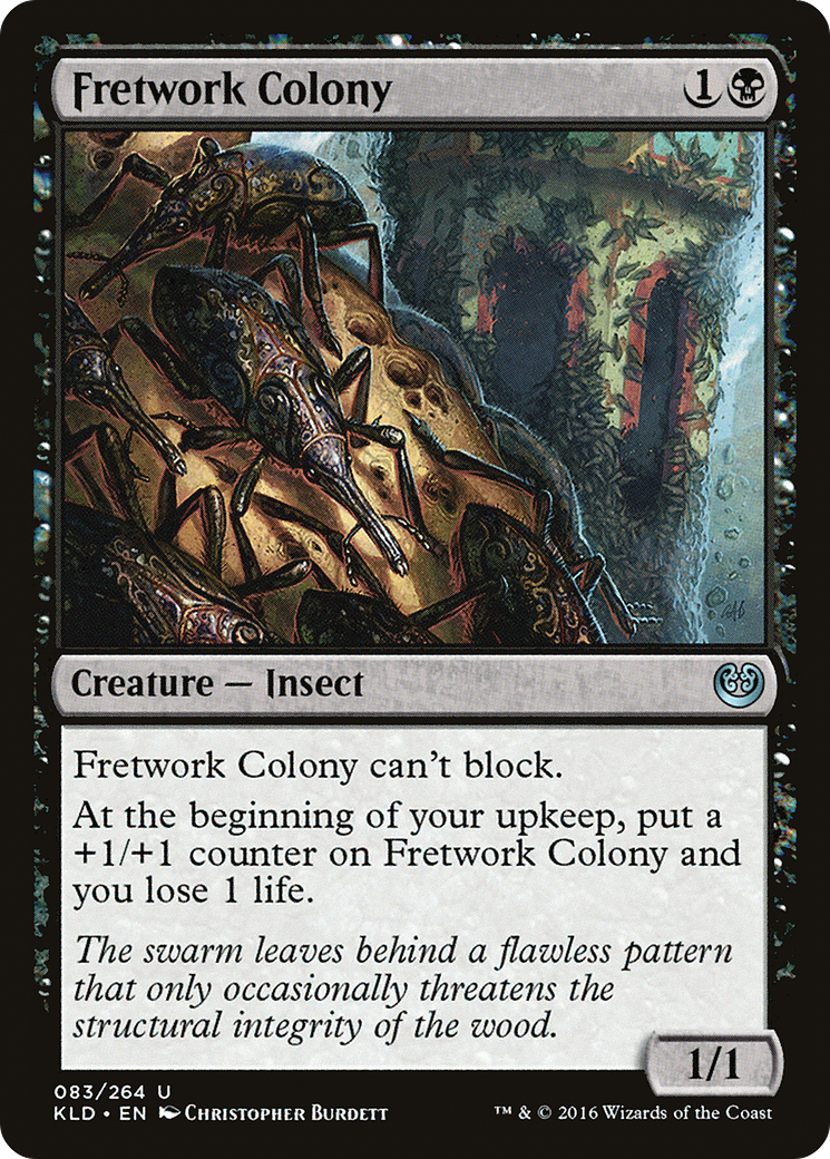Fretwork Colony (083) Foil - Kaladesh