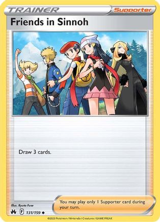 Friends in Sinnoh (131) - Crown Zenith