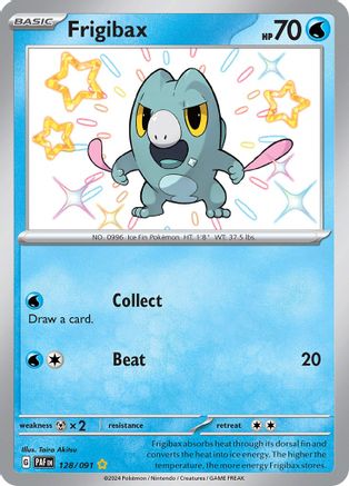 Frigibax (128) Holofoil - Paldean Fates