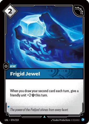 Frigid Jewel (074) Foil - Unleashed