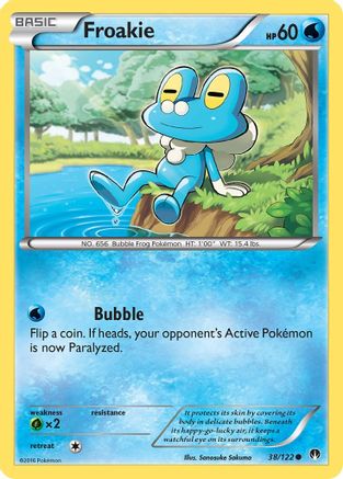 Froakie (38) Reverse Holofoil - BREAKpoint