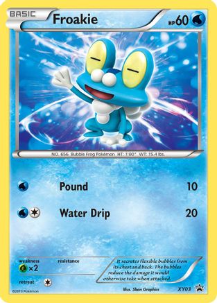 Froakie (XY03) Holofoil - Black Star Promos