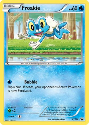 Froakie (XY138) Holofoil - Black Star Promos