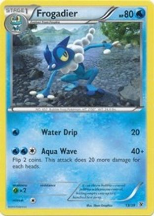 Frogadier (13) - Kalos Starter Set