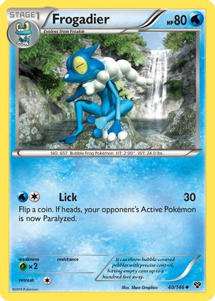 Frogadier (40) - XY Base Set