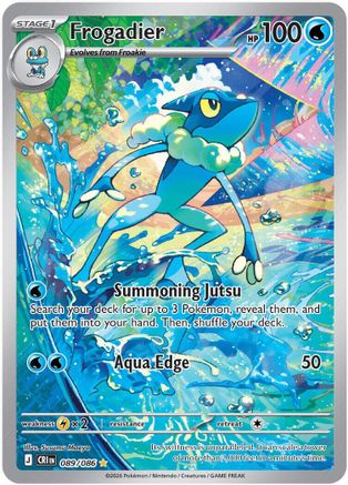 Frogadier (89) Holofoil - Chaos Rising