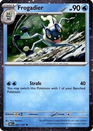 Frogadier (Cosmos Holo) (57) Holofoil - Miscellaneous Cards & Products