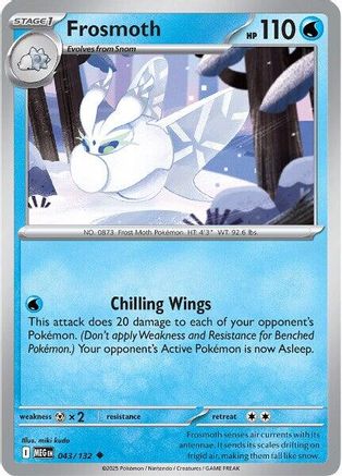 Frosmoth (43) - Mega Evolution