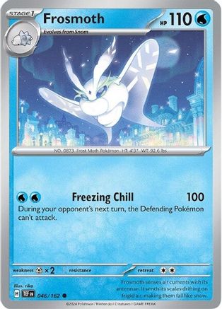 Frosmoth (46) Reverse Holofoil - Temporal Forces