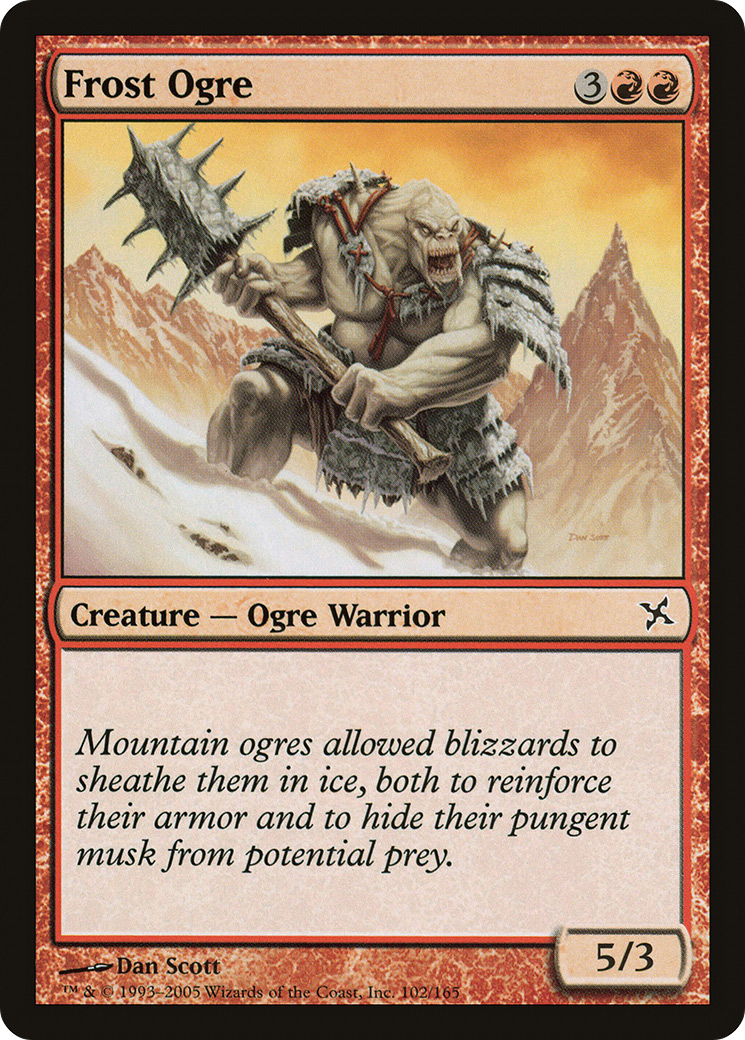 Frost Ogre (102) Foil - Betrayers of Kamigawa