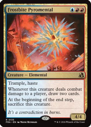Frostbite Pyromental (135) Foil - Reality Fracture