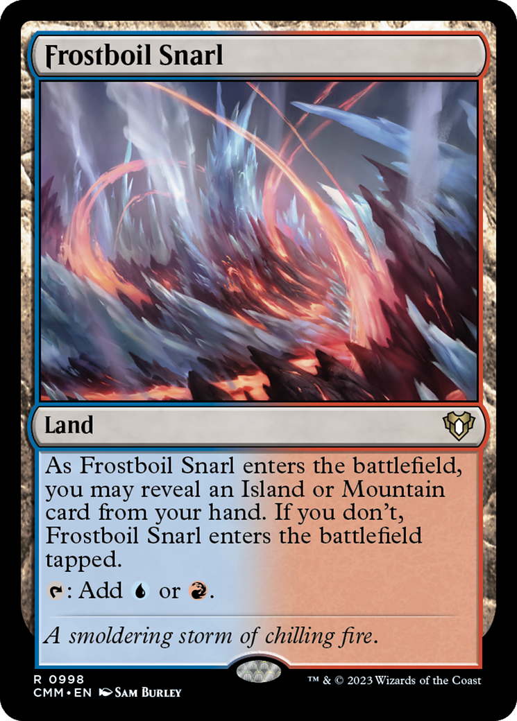 Frostboil Snarl (998) - Commander Masters