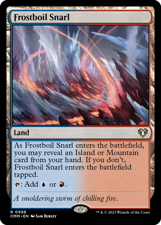 Frostboil Snarl (998) - Commander Masters