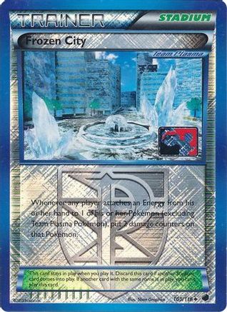Frozen City (Team Plasma) (100) Reverse Holofoil -Plasma Freeze