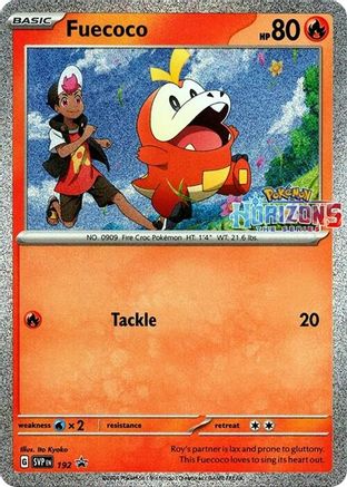 Fuecoco (192) Holofoil - Black Star Promos