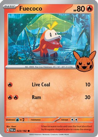 Fuecoco (23) - Trick or Trade BOOster Bundle