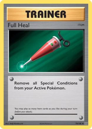 Full Heal (78) Reverse Holofoil - Evolutions