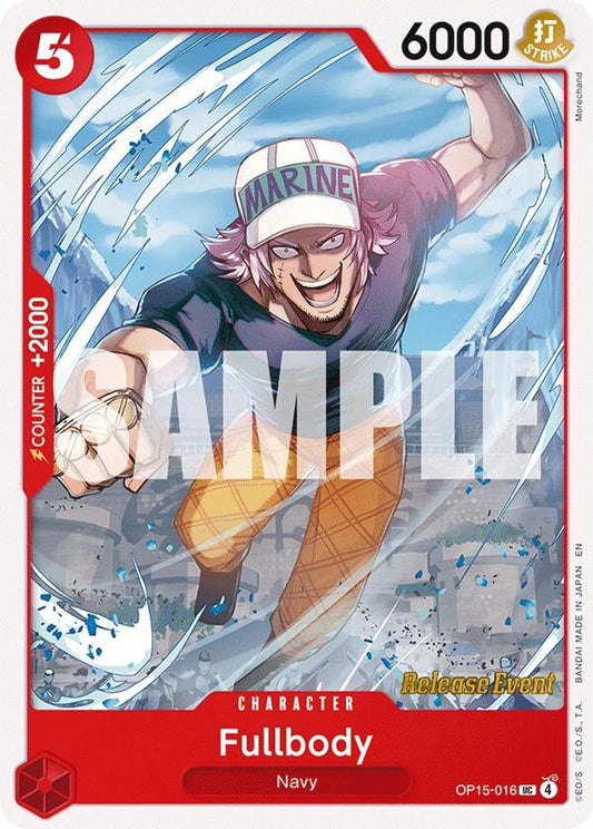 Fullbody (OP15-016) Release Event Cards