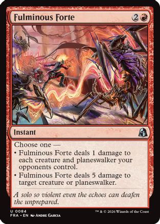 Fulminous Forte (084) - Reality Fracture