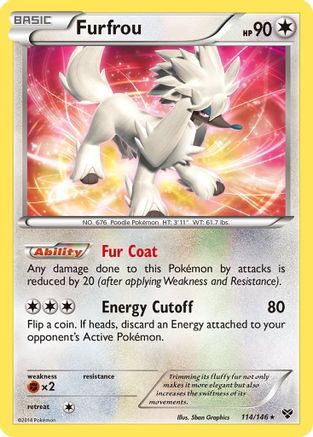 Furfrou (114) Holofoil - XY Base Set