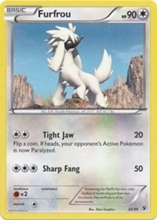 Furfrou (32) - Kalos Starter Set