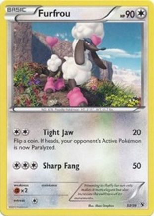 Furfrou (33) - Kalos Starter Set
