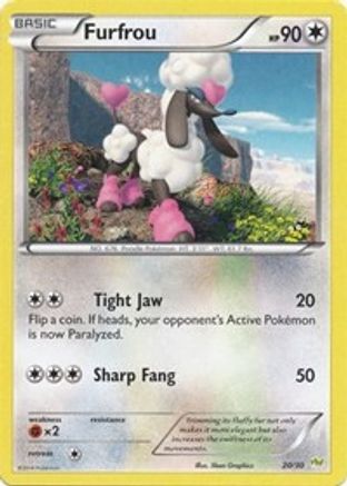 Furfrou (Noivern) (20) - Trainer Kit: Sylveon & Noivern
