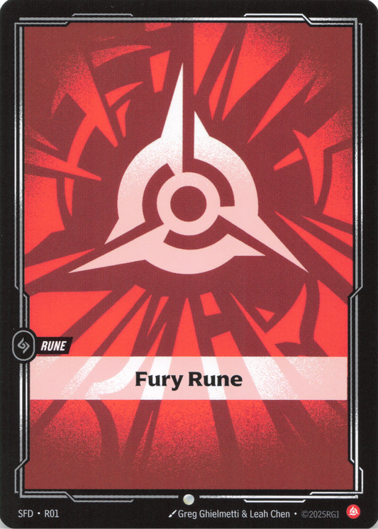 Fury Rune (R01) - Spiritforged