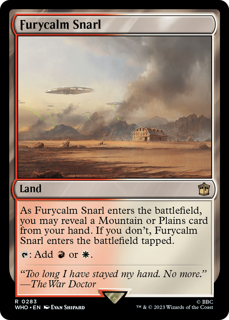 Furycalm Snarl (283) Foil - Doctor Who