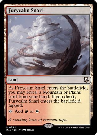 Furycalm Snarl (345) Ripple Foil - Commander: Modern Horizons 3