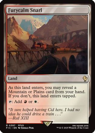 Furycalm Snarl (397) Surge Foil - Commander: FINAL FANTASY