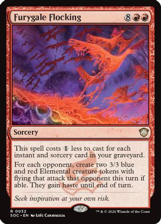 Furygale Flocking (032) - Commander: Secrets of Strixhaven