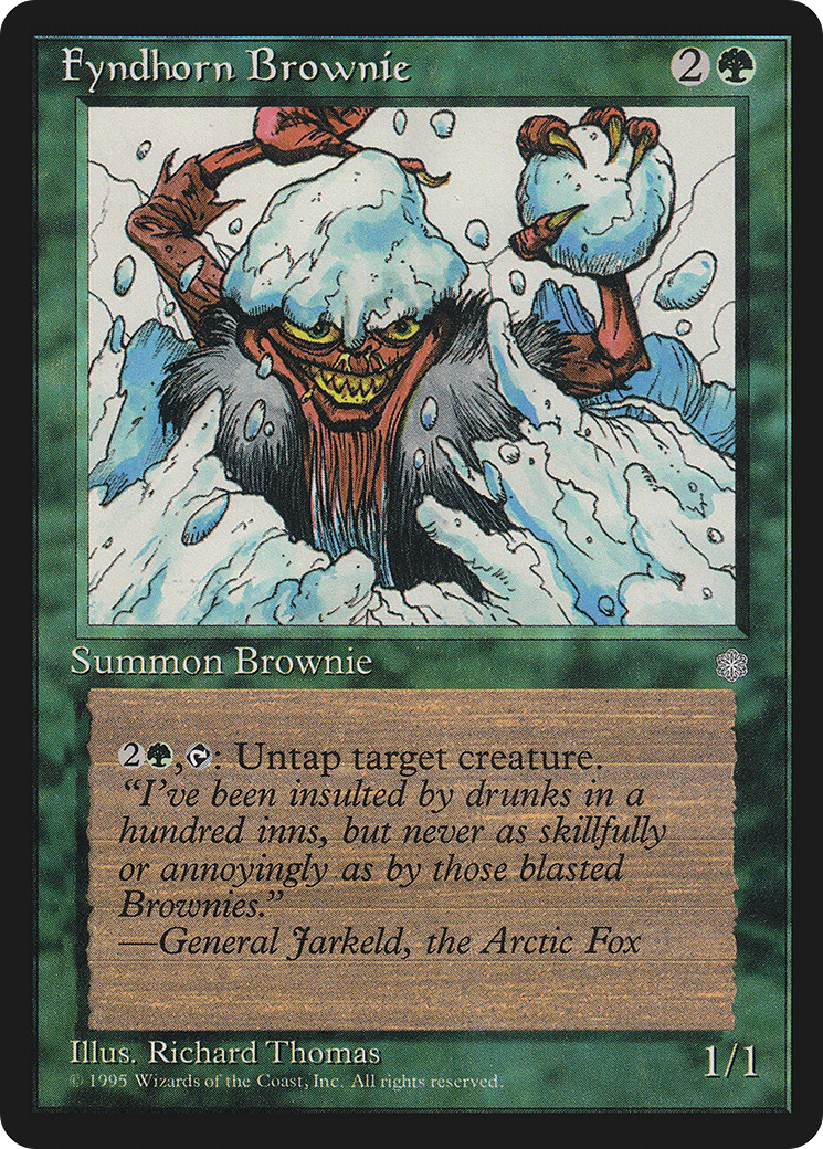 Fyndhorn Brownie - Ice Age