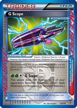 G Scope (Team Plasma) (93) Holofoil - Plasma Blast