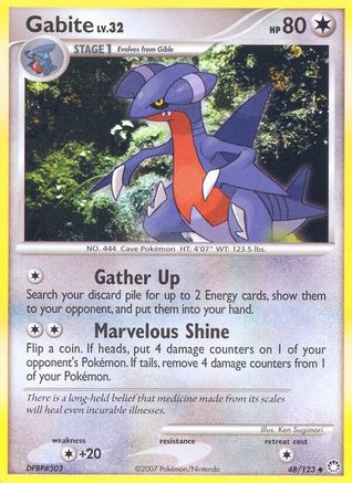 Gabite (48) - Mysterious Treasures