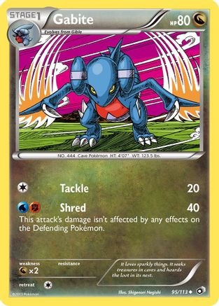 Gabite (95) - Legendary Treasures